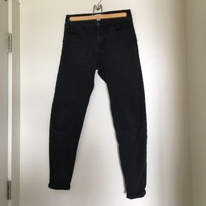 Mid-rise Forever 21 black jeans